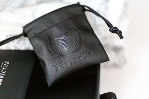 Presentpåse för Envictus Ferox herrring i damaststål